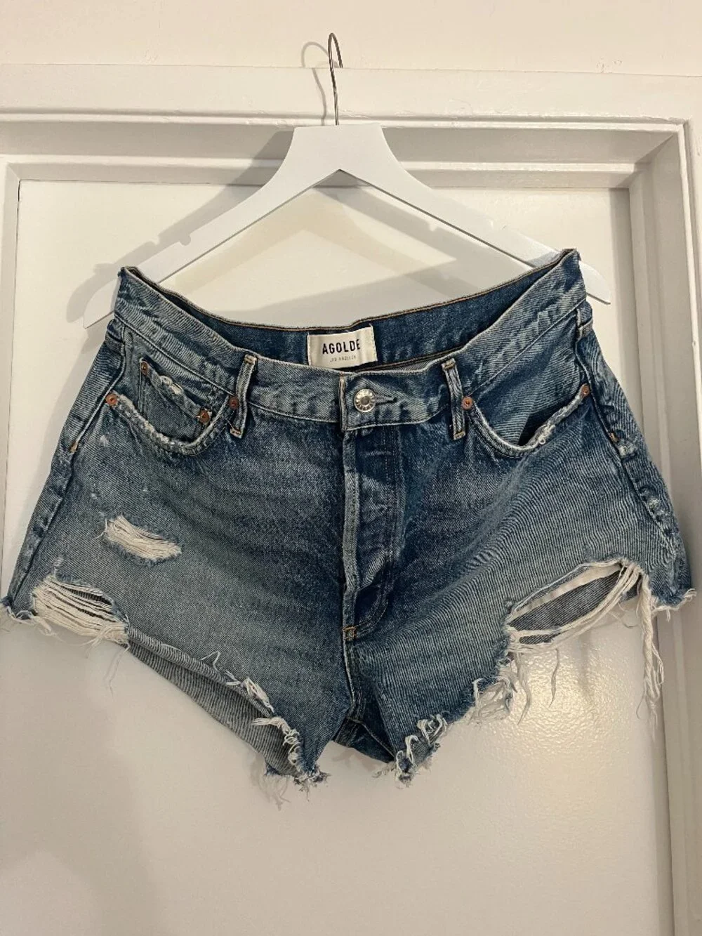 AGOLDE Parker Vintage Denim Shorts (Swapmeet) - Women's 33